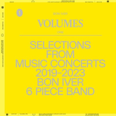 Bon iver - volumes one: selections from music concerts 2019-2023 (cd)