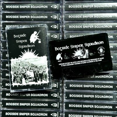  bogside sniper squadron s/t album cassette