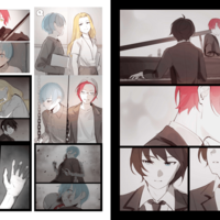 [BUNDLE] Karmagisa fanbook "Star Trail" + Bookmark + Postcard bundle - Thumbnail 6