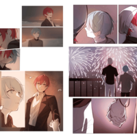 [BUNDLE] Karmagisa fanbook "Star Trail" + Bookmark + Postcard bundle - Thumbnail 7