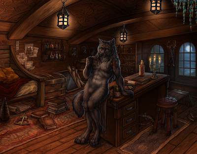 'Privateer's Quarters' L.F. Limited Ed. Print