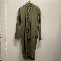 SEMBL olive long shirt JKT - Thumbnail 4