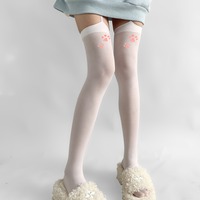 Cat Paw Thigh-High Stockings - Thumbnail 7