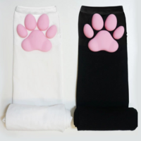 3D Cat Paw Fingerless Gloves - Thumbnail 7