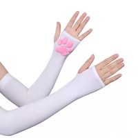 3D Cat Paw Fingerless Gloves - Thumbnail 9