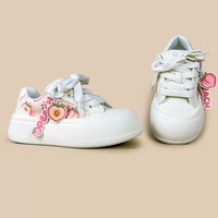 Peach Canvas Sneakers - Thumbnail 4
