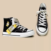 Banana Cat Canvas Sneakers - Thumbnail 4