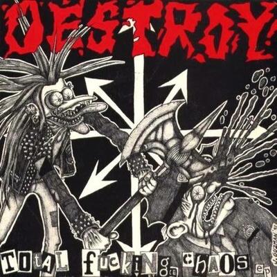 Destroy-total f@cking chaos 89-94 lp  - Thumbnail 2
