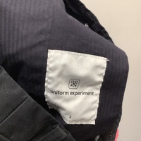 Unifrom Experiment accent colored black pants  - Thumbnail 3