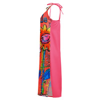 Smile Tie-strap midi dress - Thumbnail 2