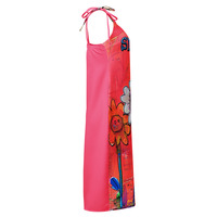 Smile Tie-strap midi dress - Thumbnail 3