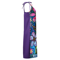 Kindness Tie-strap midi dress - Thumbnail 3