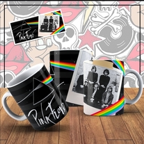 Pink Floyd Dark Side of the Moon 15oz Mug - Retro Rock Band Coffee Cup - Music Lover - Free Fast USA Shipping