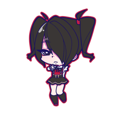 Ame Chan Acrylic Keychain