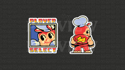 Fighting Bee 3" Stickers