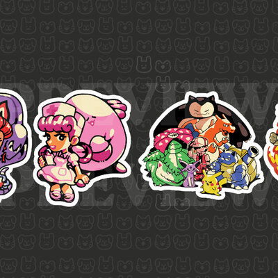 Pkmn 3" stickers