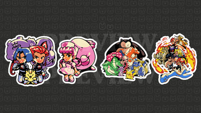 PKMN 3" Stickers