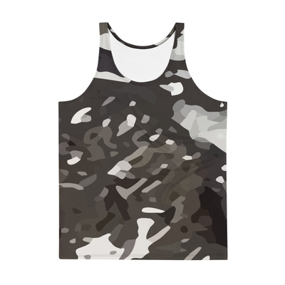 Military camouflage design tank top