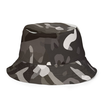 Military Camouflage Design Reversible bucket hat