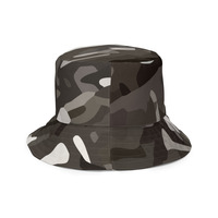 Military Camouflage Design Reversible bucket hat - Thumbnail 2