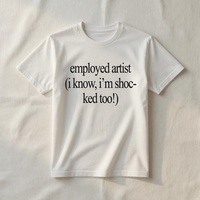 Free Shipping-EMPLOYED ARTIST TEE - Thumbnail 1
