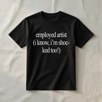 Free Shipping-EMPLOYED ARTIST TEE - Thumbnail 2