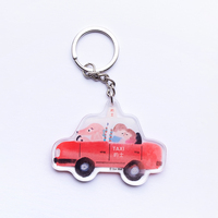 Taxi Dog Keychain - Thumbnail 1