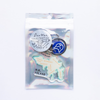 H.K. Island Map Keychain - Thumbnail 1