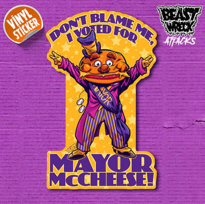 DON'T BLAME ME Vinyl Sticker
