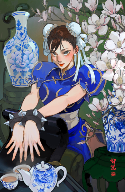 Chun Li - Porcelain Room poster