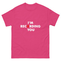 RECORDING Unisex classic tee - Thumbnail 14