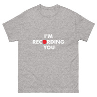 RECORDING Unisex classic tee - Thumbnail 22