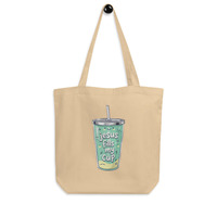 Jesus Fills My Cup Eco Tote Bag - Thumbnail 1