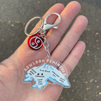 Kowloon Map Keychain - Thumbnail 2