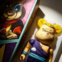 Custom Bearbrick 400% by Dhani Barragan "Gohan"  - Thumbnail 5