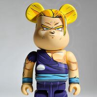 Custom Bearbrick 400% by Dhani Barragan "Gohan"  - Thumbnail 7
