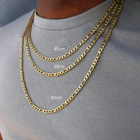Free Shipping-FIGARO CHAIN NECKLACE  - Thumbnail 1
