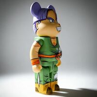 Custom Bearbrick 400% by Dhani Barragan "Trunks"  - Thumbnail 1