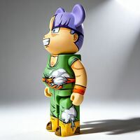 Custom Bearbrick 400% by Dhani Barragan "Trunks"  - Thumbnail 3