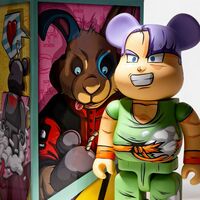 Custom Bearbrick 400% by Dhani Barragan "Trunks"  - Thumbnail 6