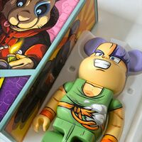 Custom Bearbrick 400% by Dhani Barragan "Trunks"  - Thumbnail 5