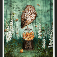*hand-embellished* "Gamble (no one knows what the future holds)" by Dewi Plass - Thumbnail 1