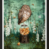 *hand-embellished* "Gamble (no one knows what the future holds)" by Dewi Plass - Thumbnail 4