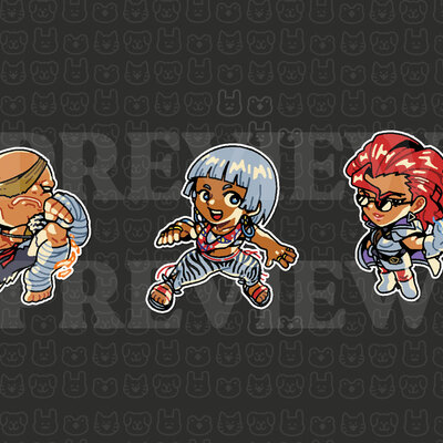 Sf6 3" stickers