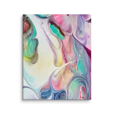 blured lines Canvas