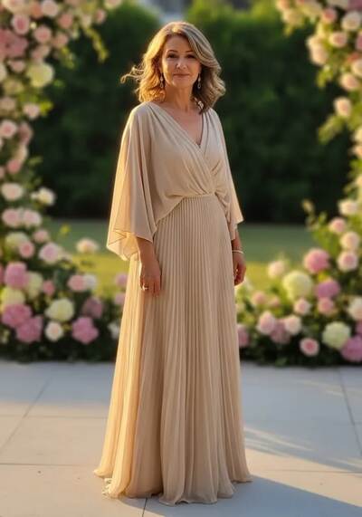 Plus Size Chiffon Mother of Bride/Groom Dress Evening Formal Gowns 