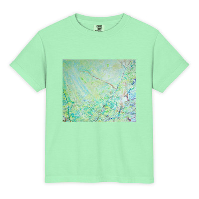 Youth garment-dyed heavyweight t-shirt - comfort colors 9018 - a ray