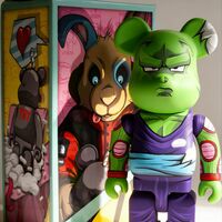 Custom Bearbrick 400% by Dhani Barragan "Piccolo"  - Thumbnail 6