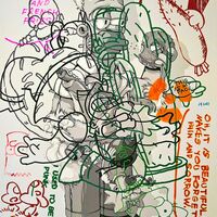 Choose Your Hand-Finished Print—Springfield Deconstructed B/W by Dhani Barragán × Judas Arrieta - Thumbnail 1