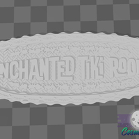 Enchanted Tiki Room Sign - DIGITAL DOWNLOAD ONLY - Thumbnail 1